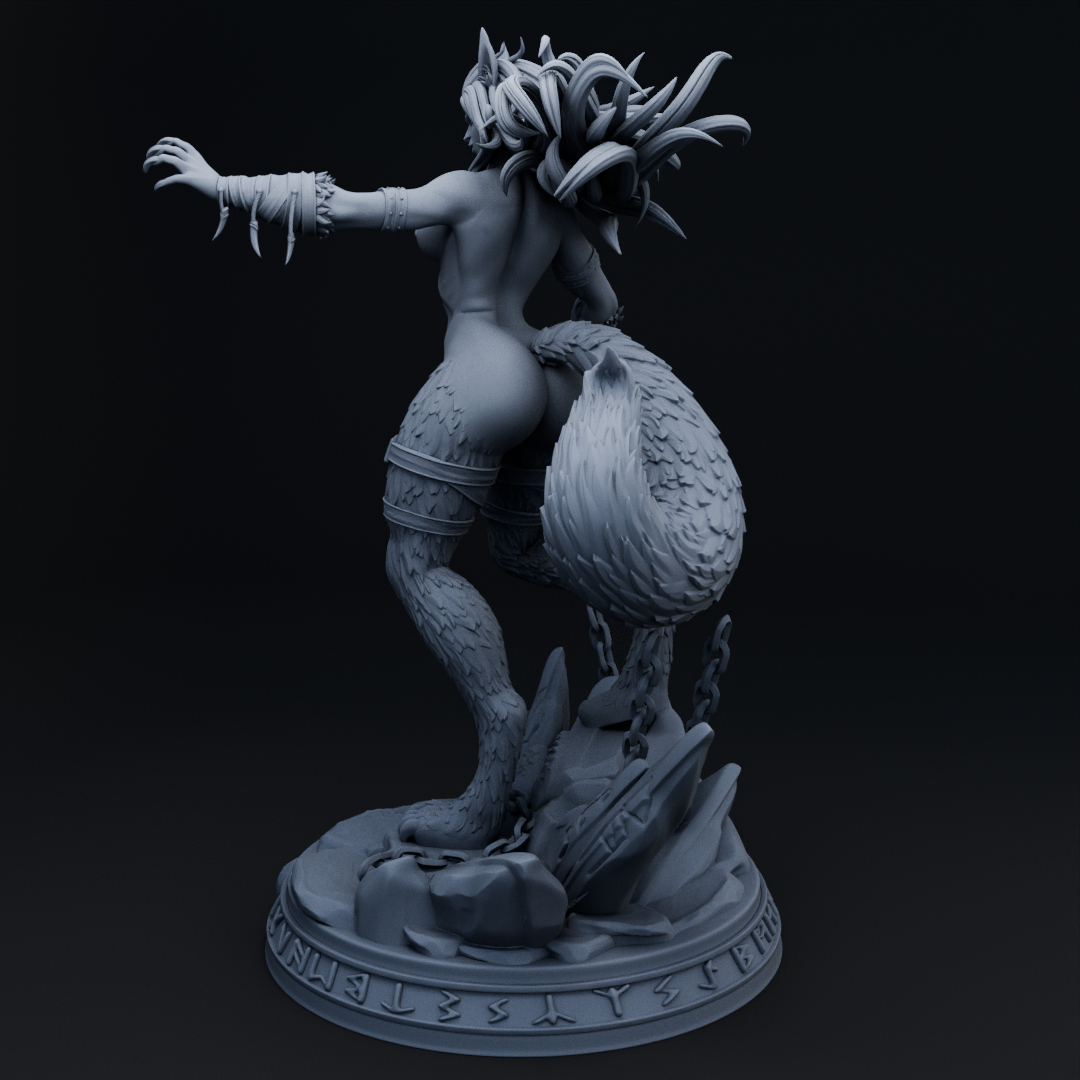 Fenira resin figure