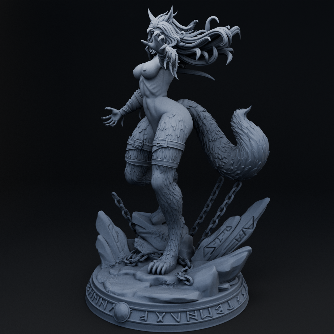 Fenira resin figure