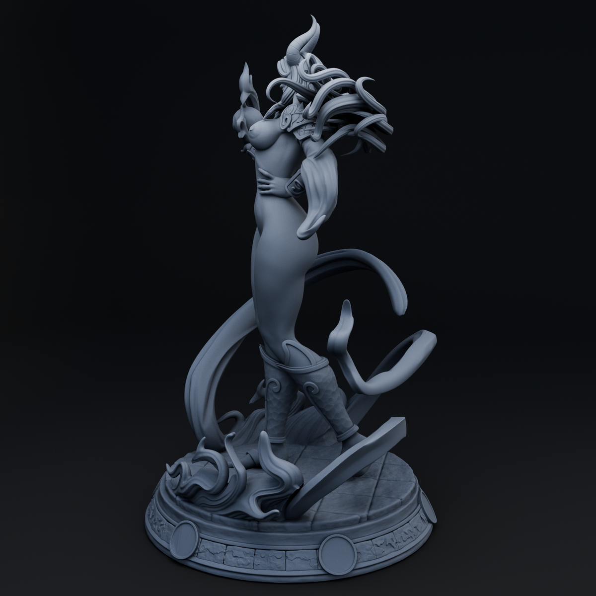 Haeryn resin figure