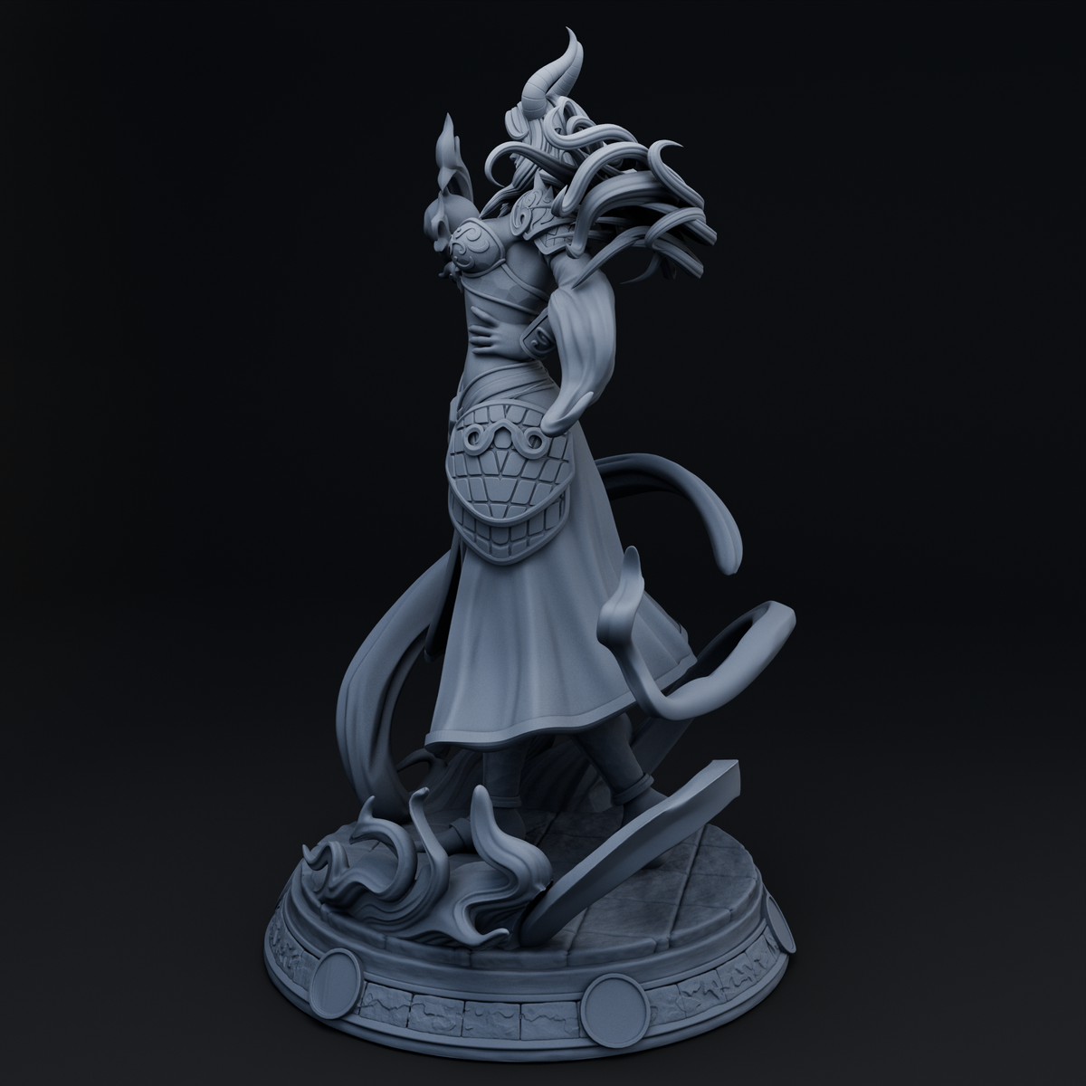 Haeryn resin figure