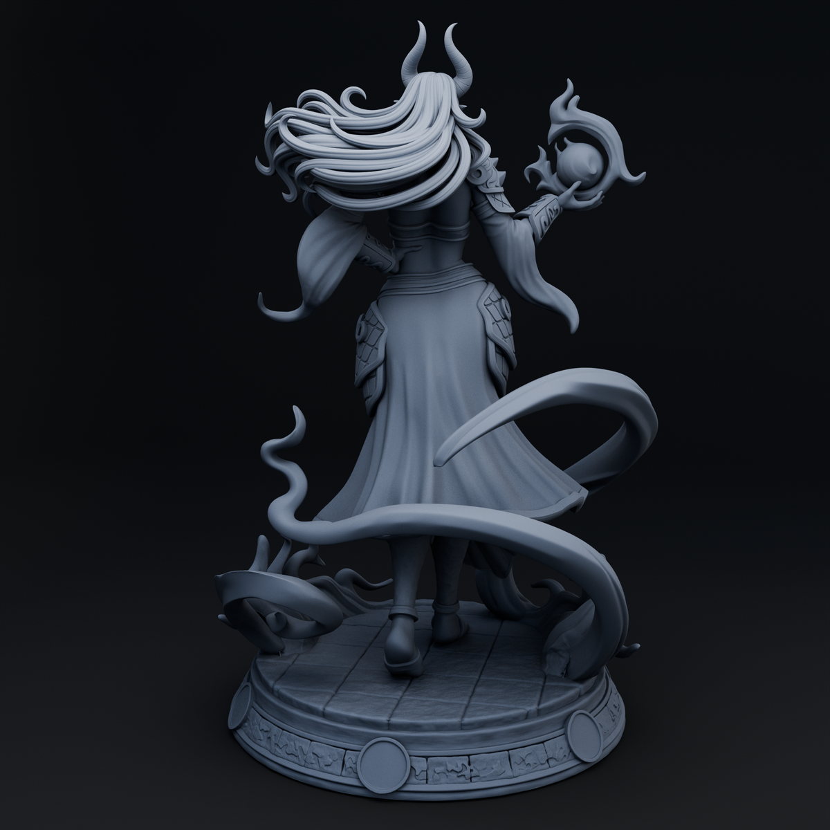 Haeryn resin figure