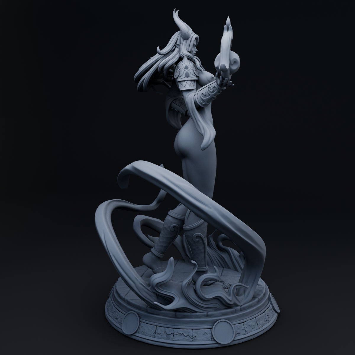 Haeryn resin figure