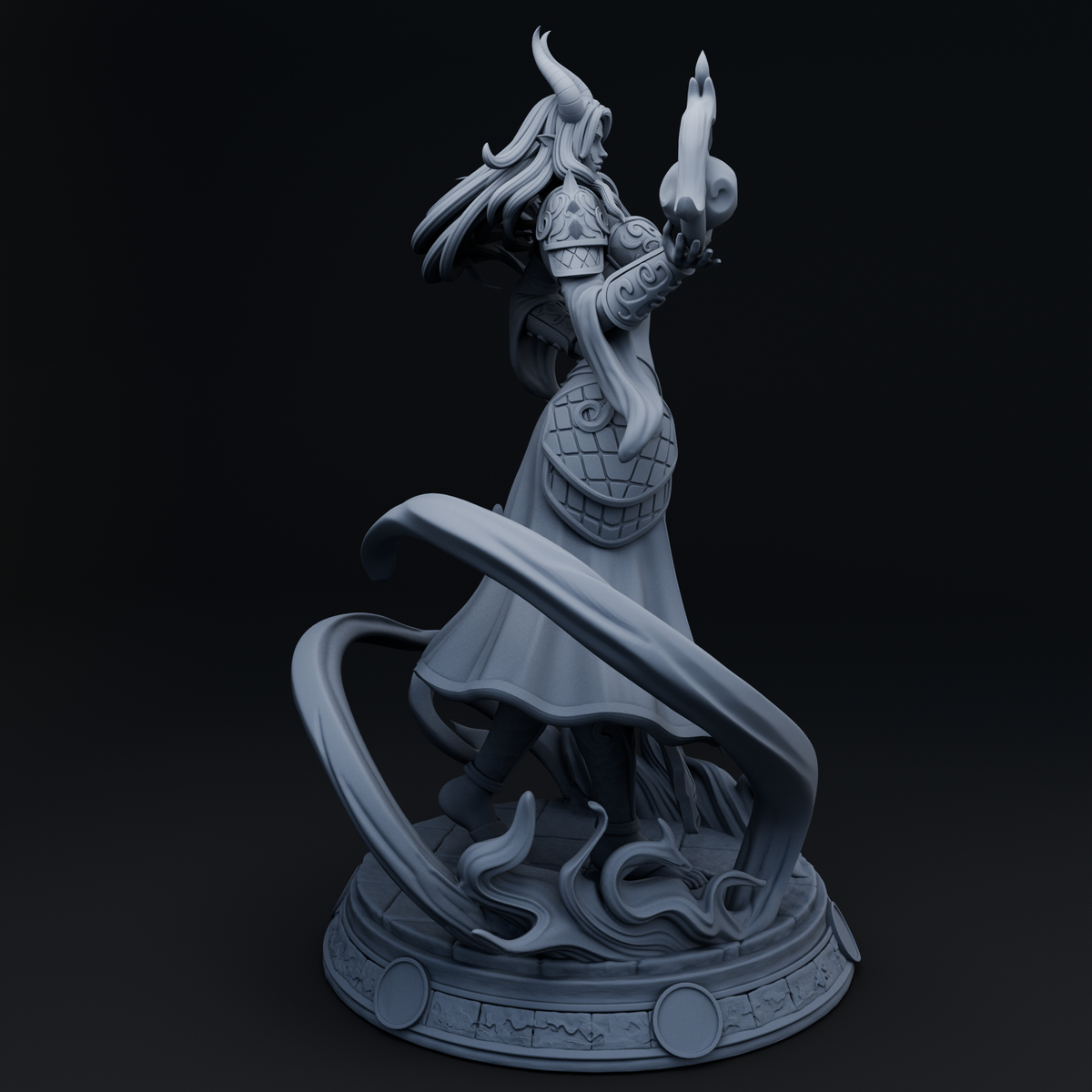 Haeryn resin figure