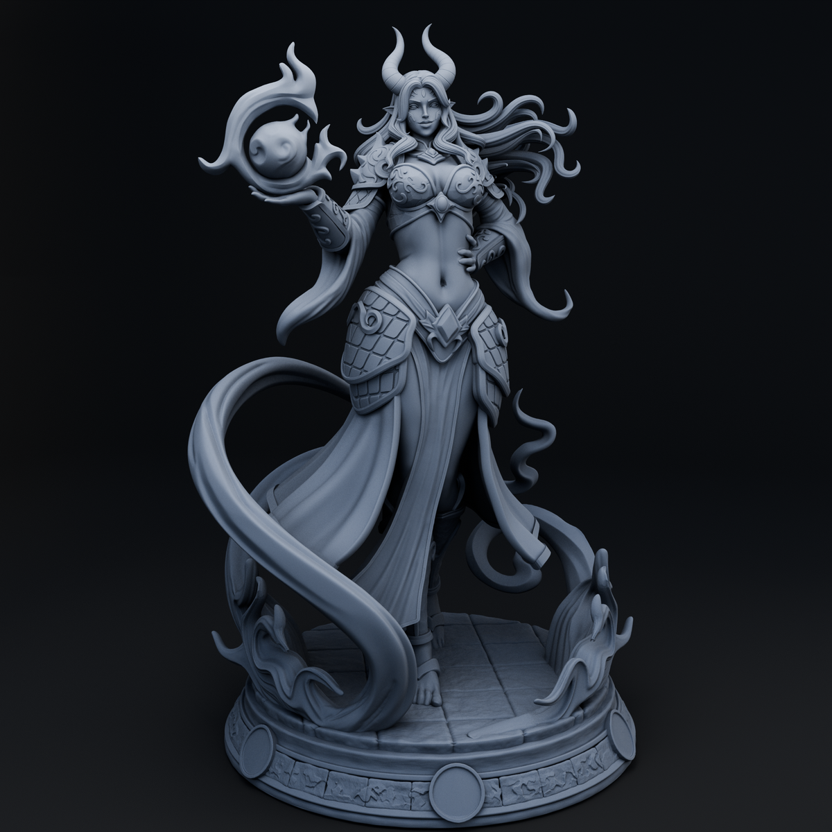 Haeryn resin figure