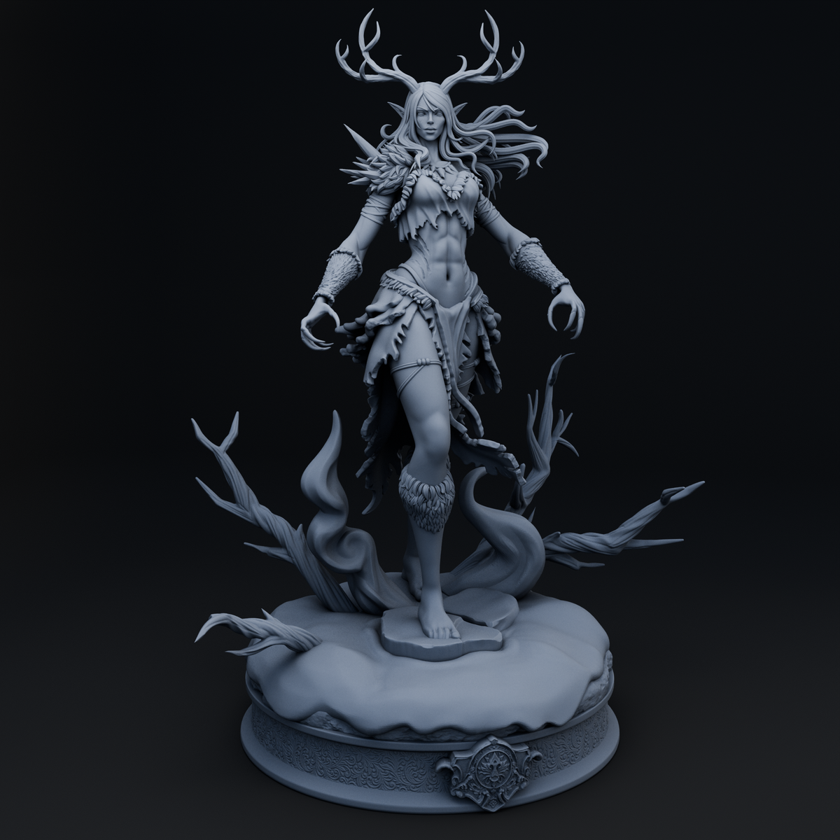 Iskara resin figure