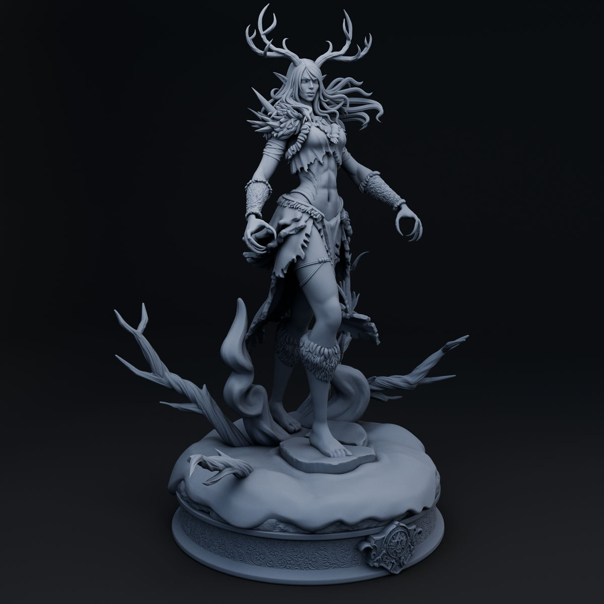 Iskara resin figure