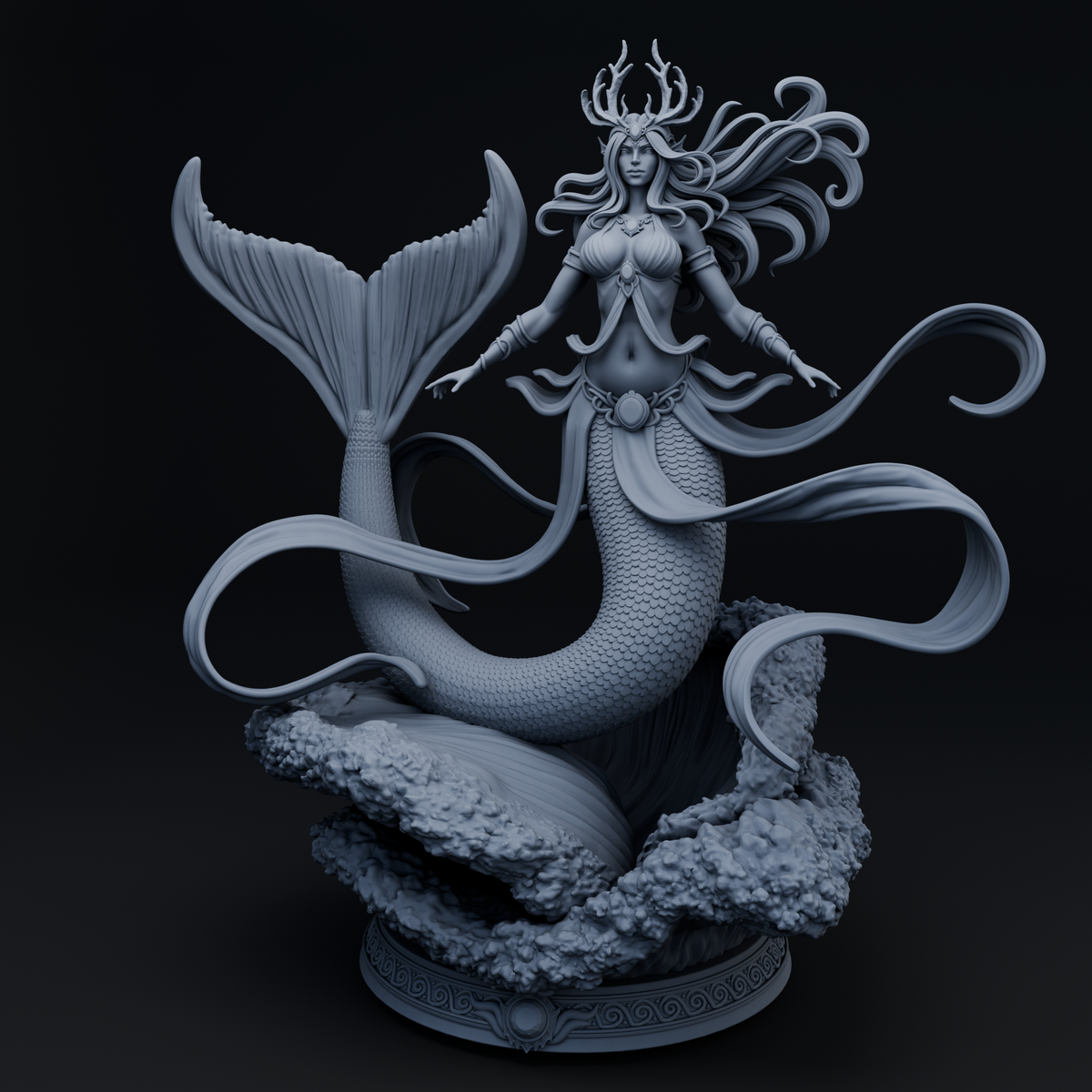Nessira resin figure