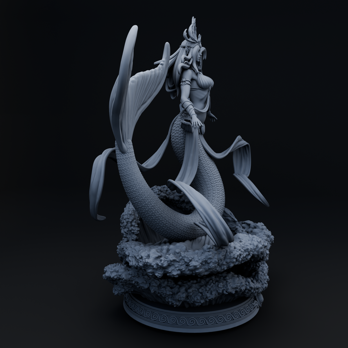 Nessira resin figure