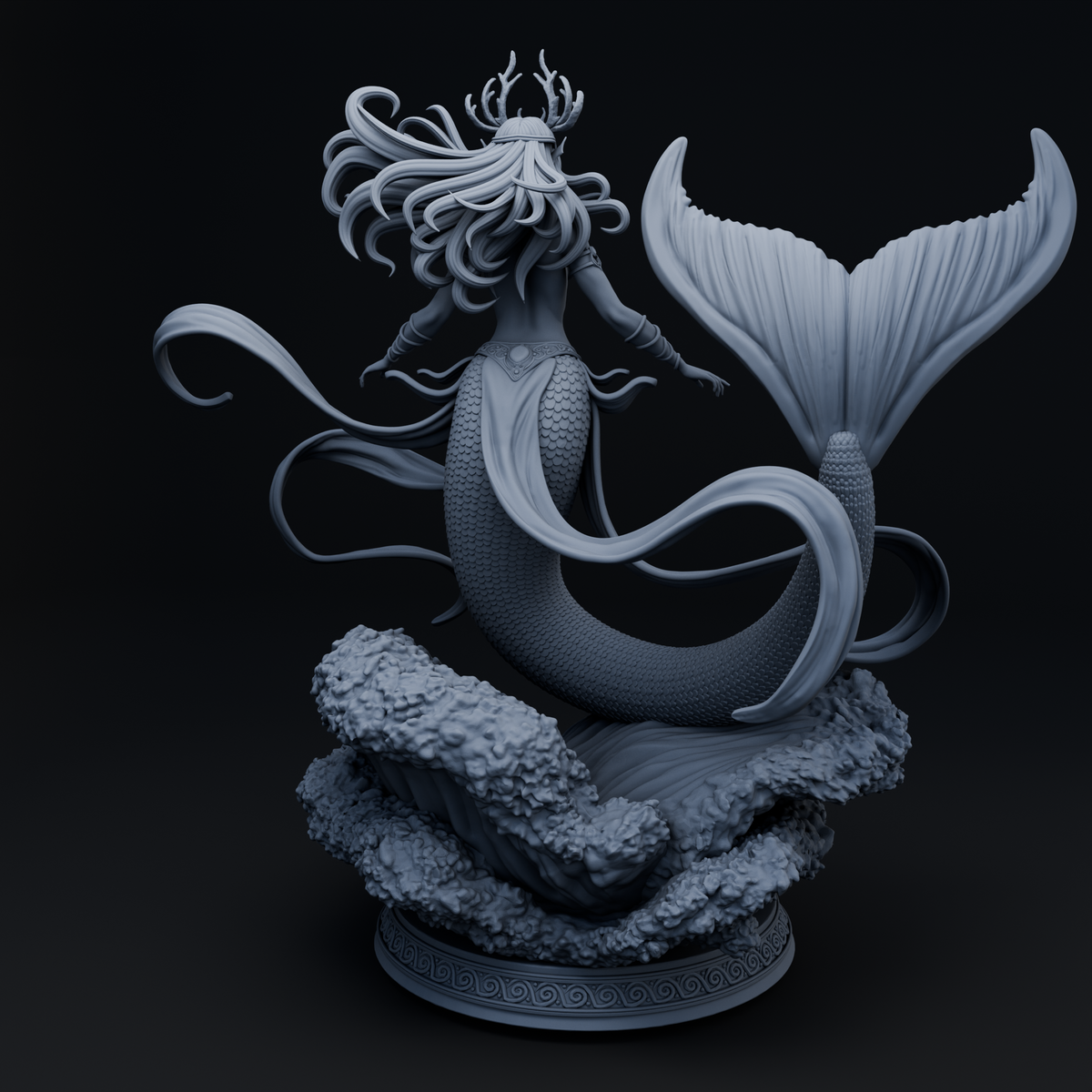 Nessira resin figure