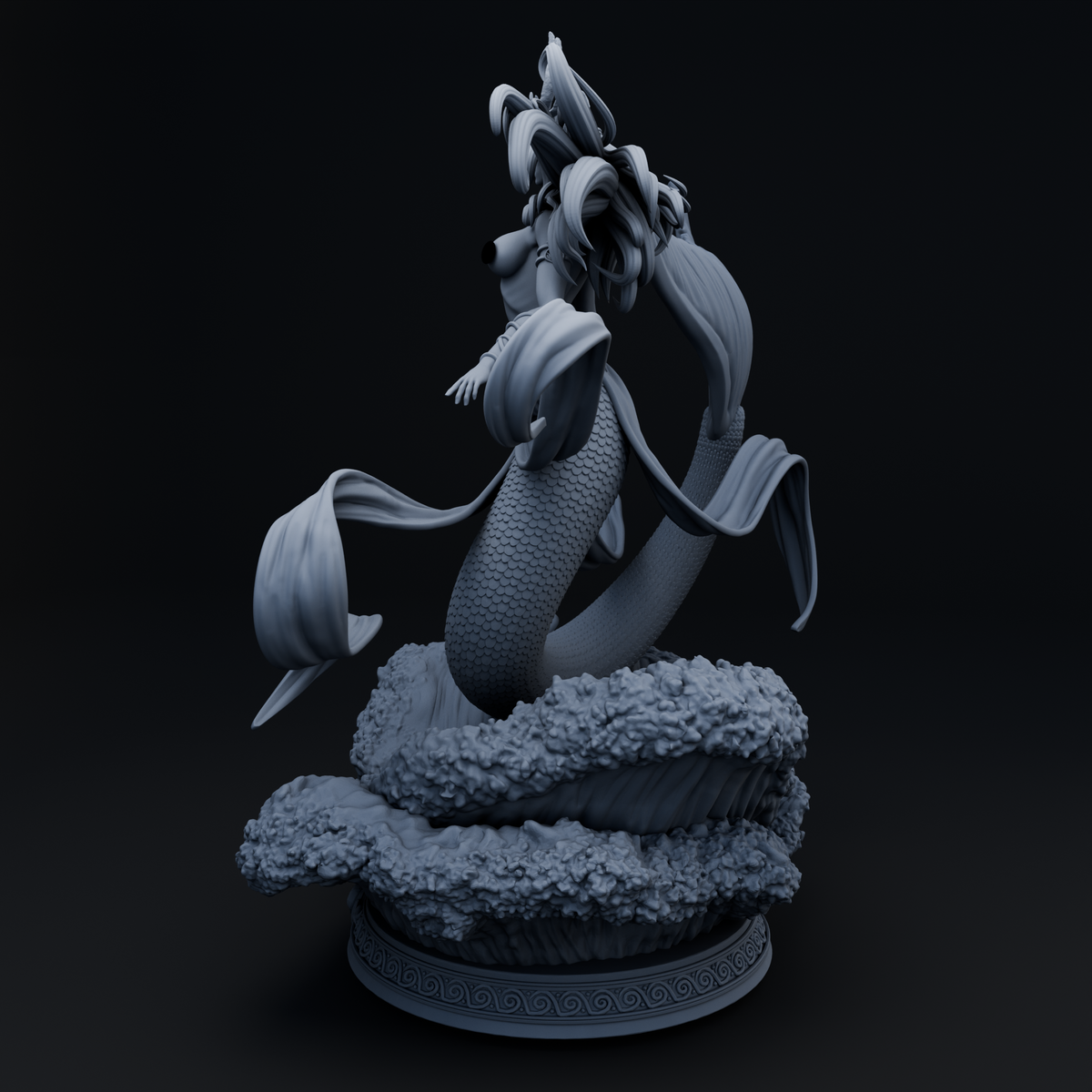 Nessira resin figure