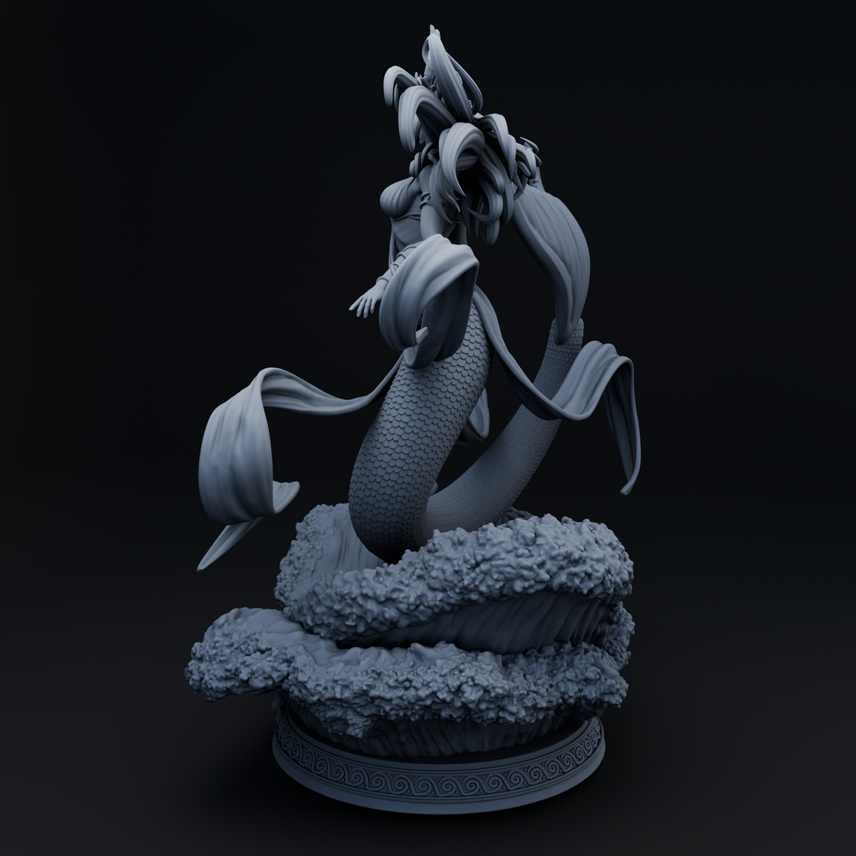 Nessira resin figure