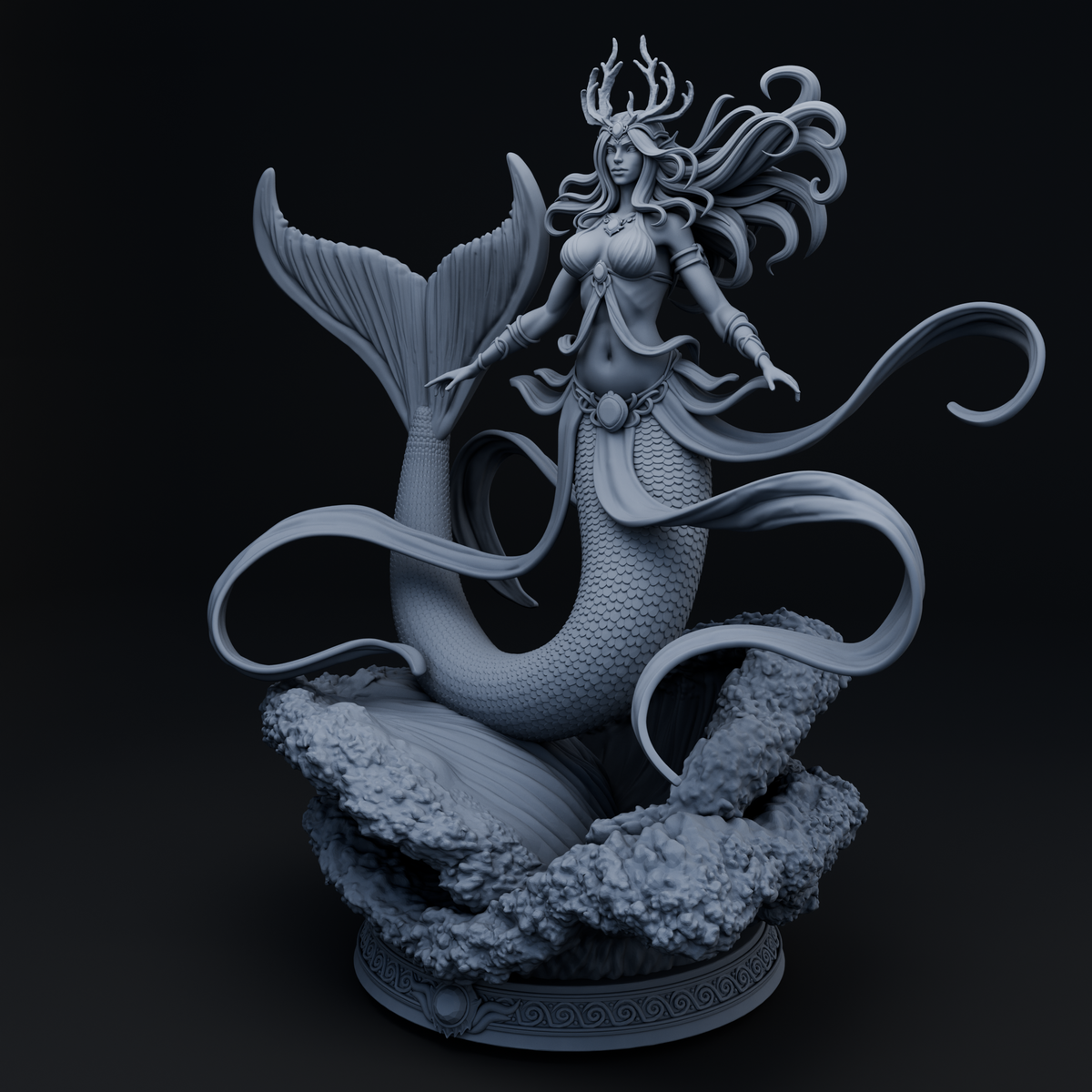 Nessira resin figure