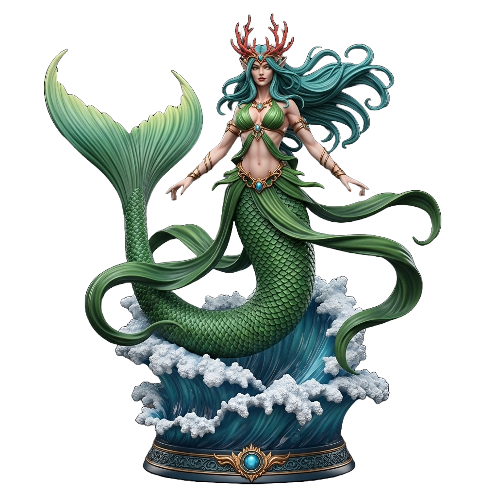 Nessira resin figure