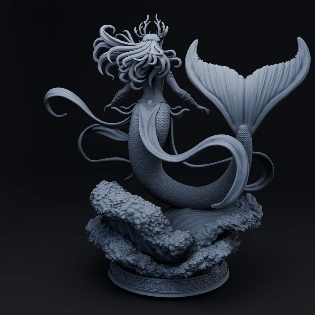 Nessira resin figure