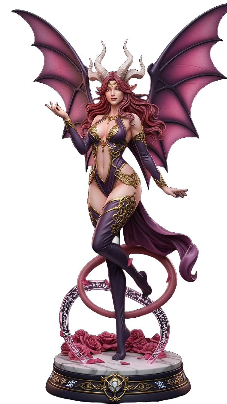Suxara Mythical Warriors Iii, Clothed resin figure