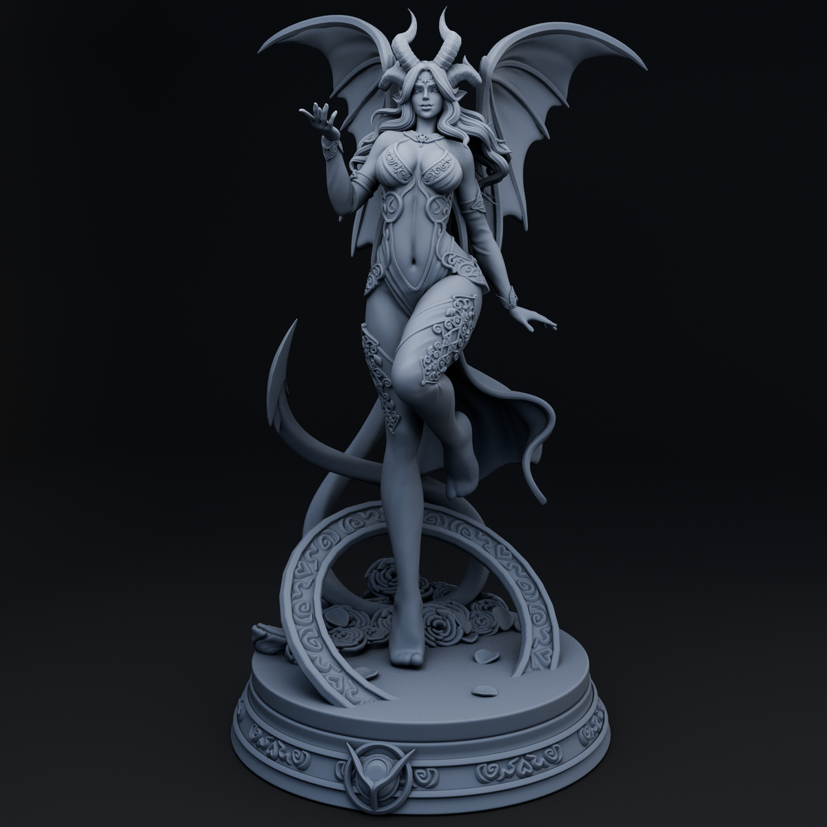 Suxara Awakened, Clothed Mythical Warriors resin figure
