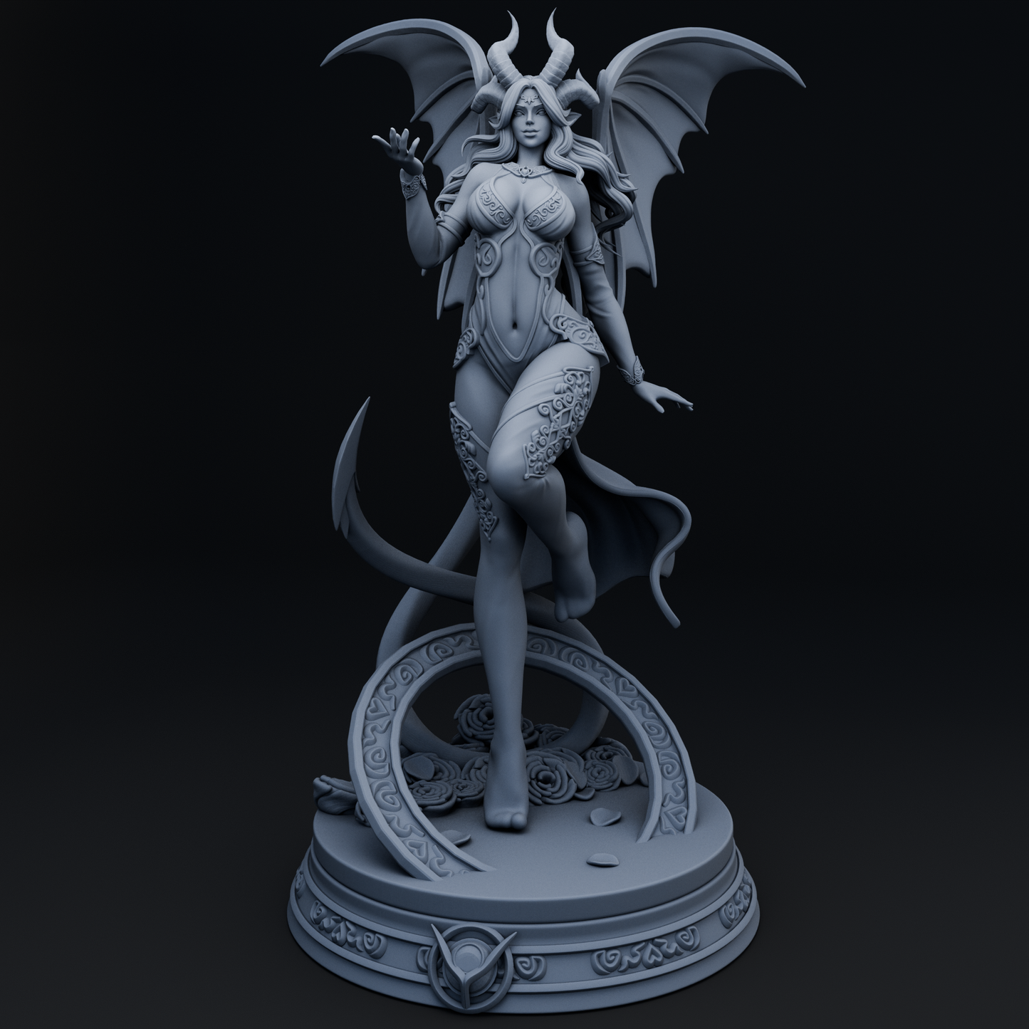 Suxara Mythical Warriors Iii, Clothed resin figure