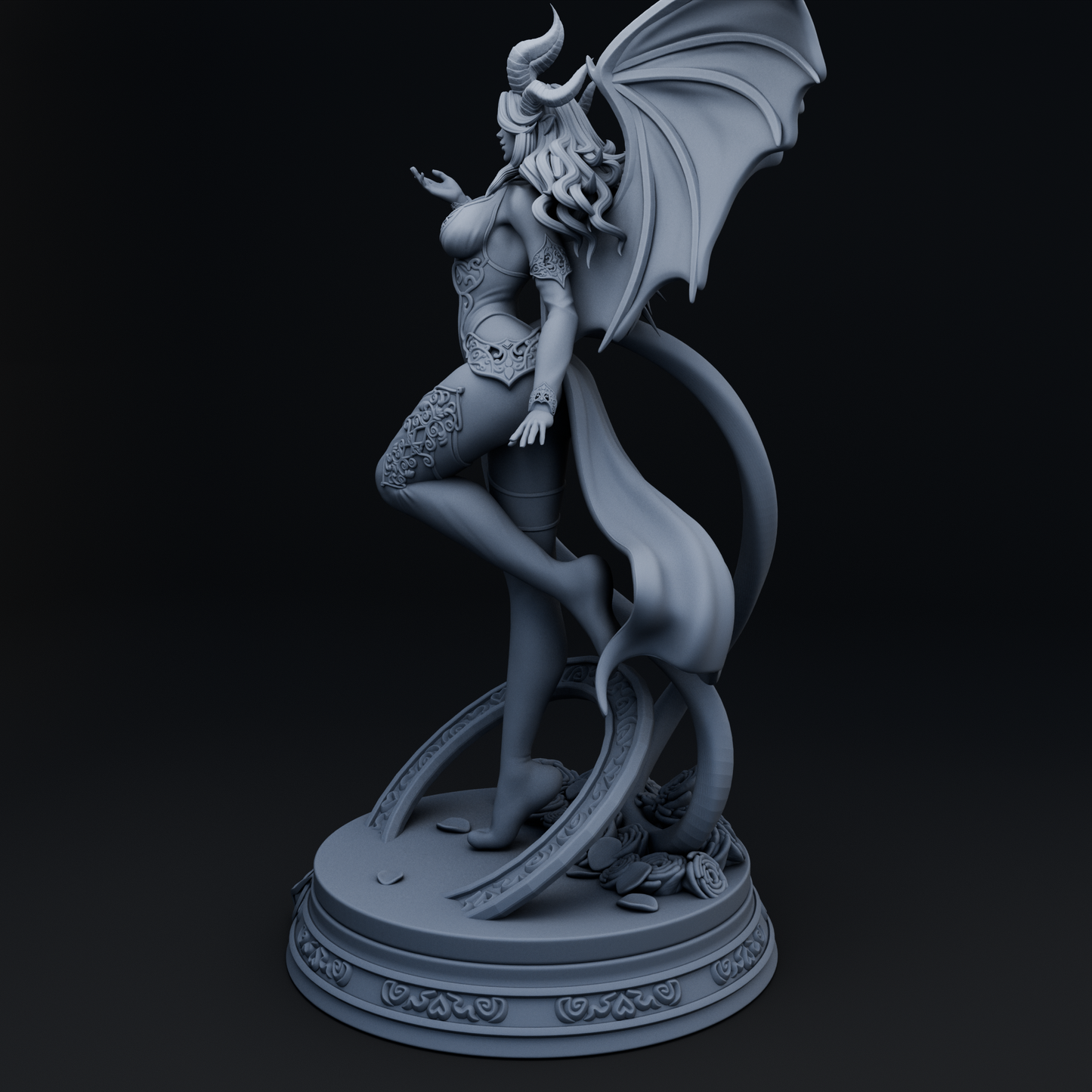 Suxara Mythical Warriors Iii, Clothed resin figure