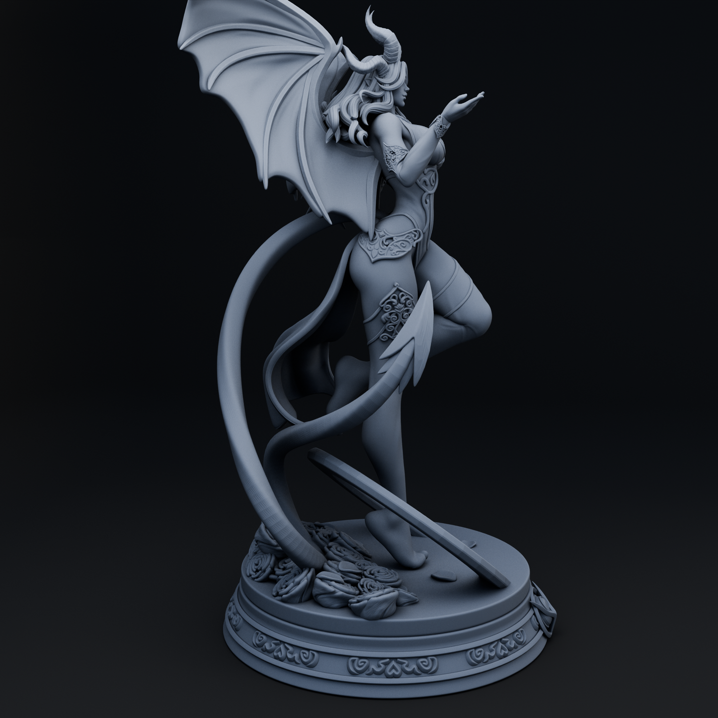 Suxara Mythical Warriors Iii, Clothed resin figure