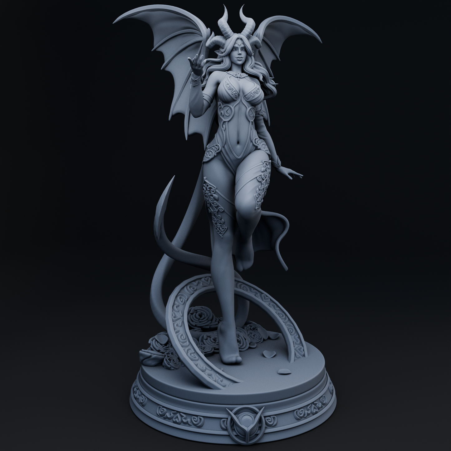 Suxara Mythical Warriors Iii, Clothed resin figure