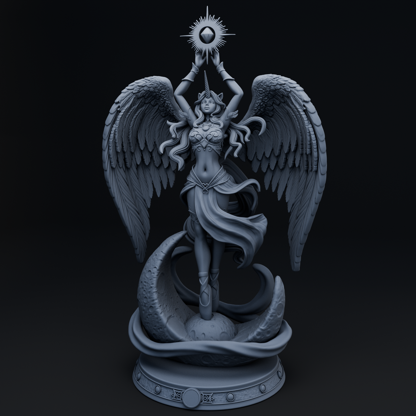 Unyra resin figure
