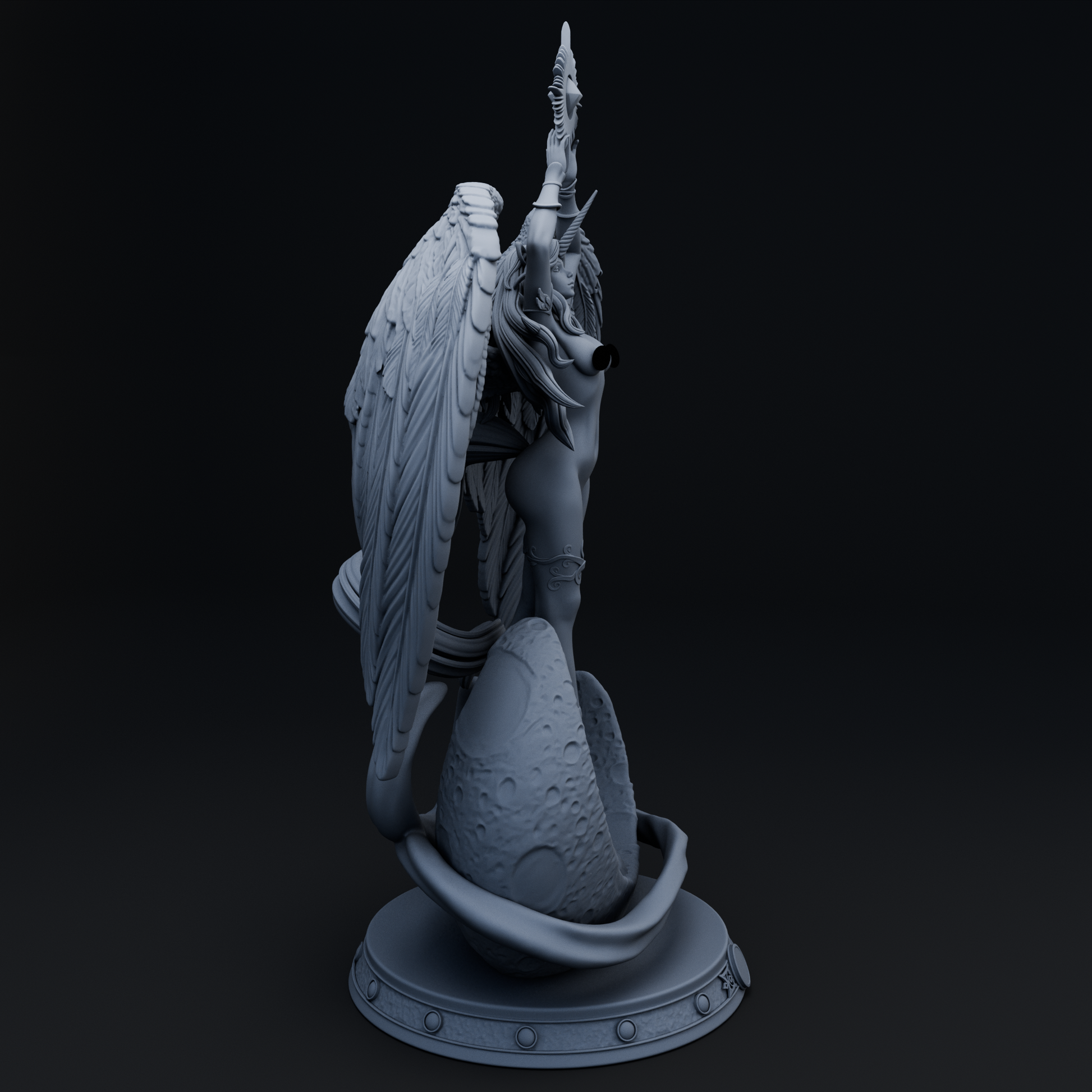 Unyra resin figure