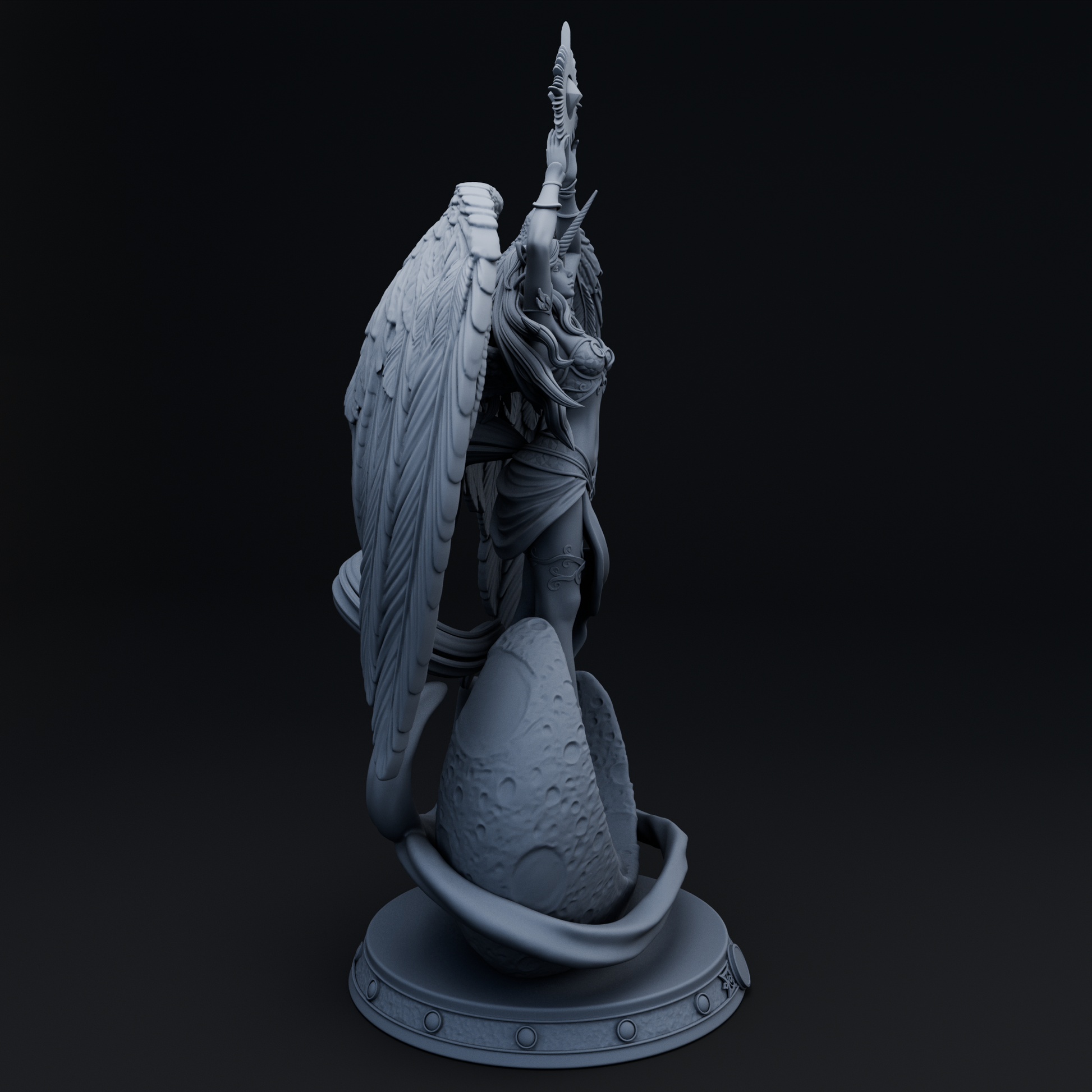 Unyra resin figure