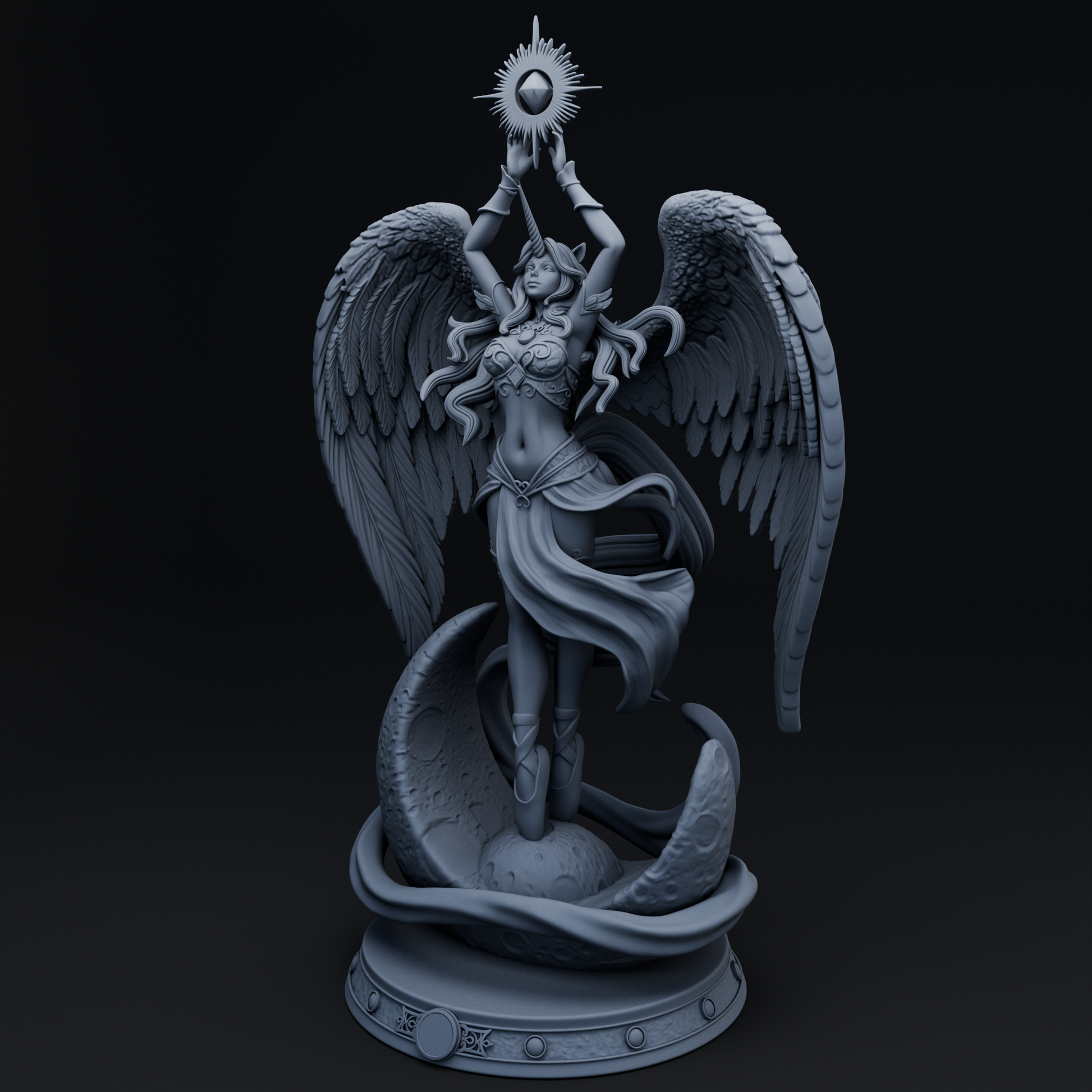 Unyra resin figure