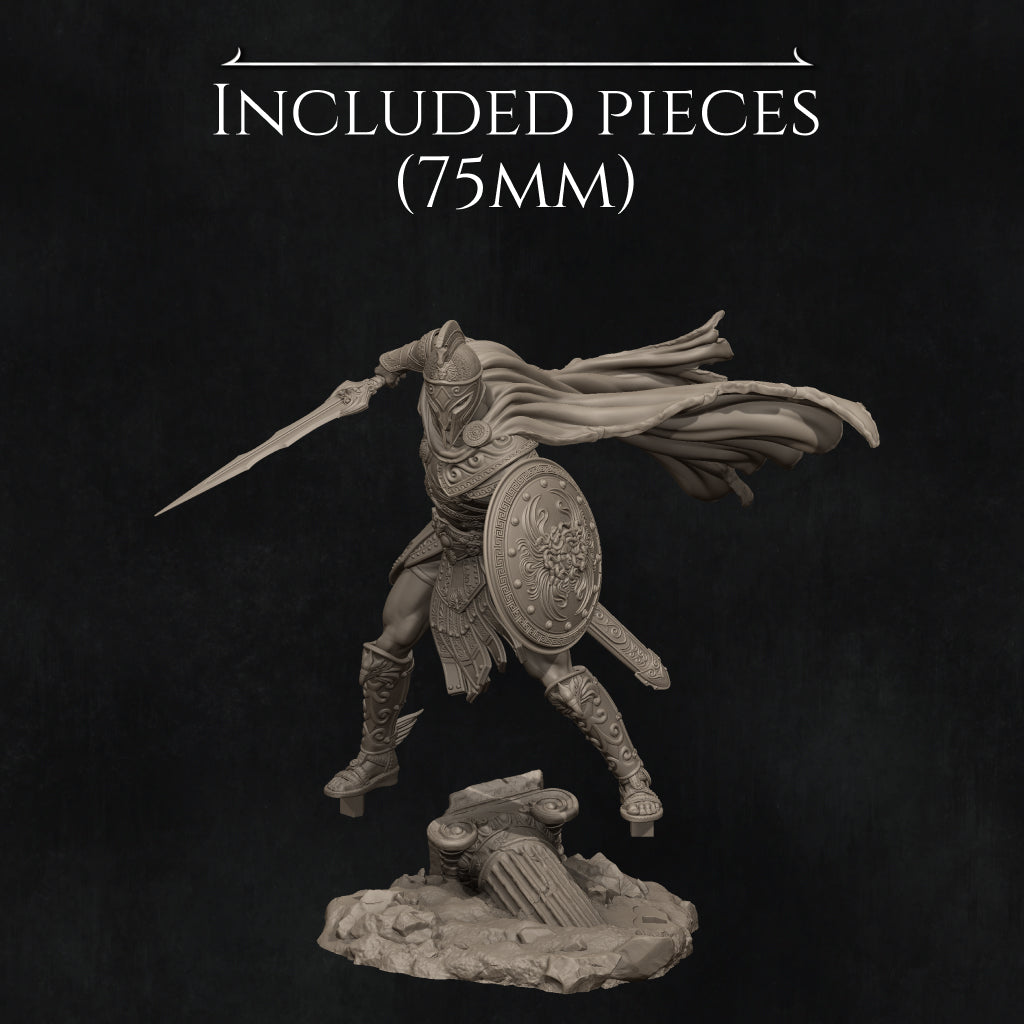 Perseus | 32mm–140mm | 3D Printed Figure | Art Piece | Nerikson | Nerdy Creations