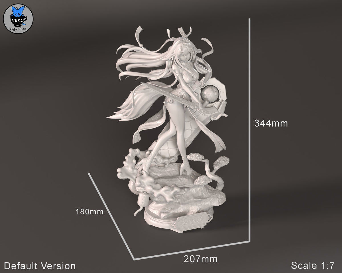Ye Shunguang resin figure