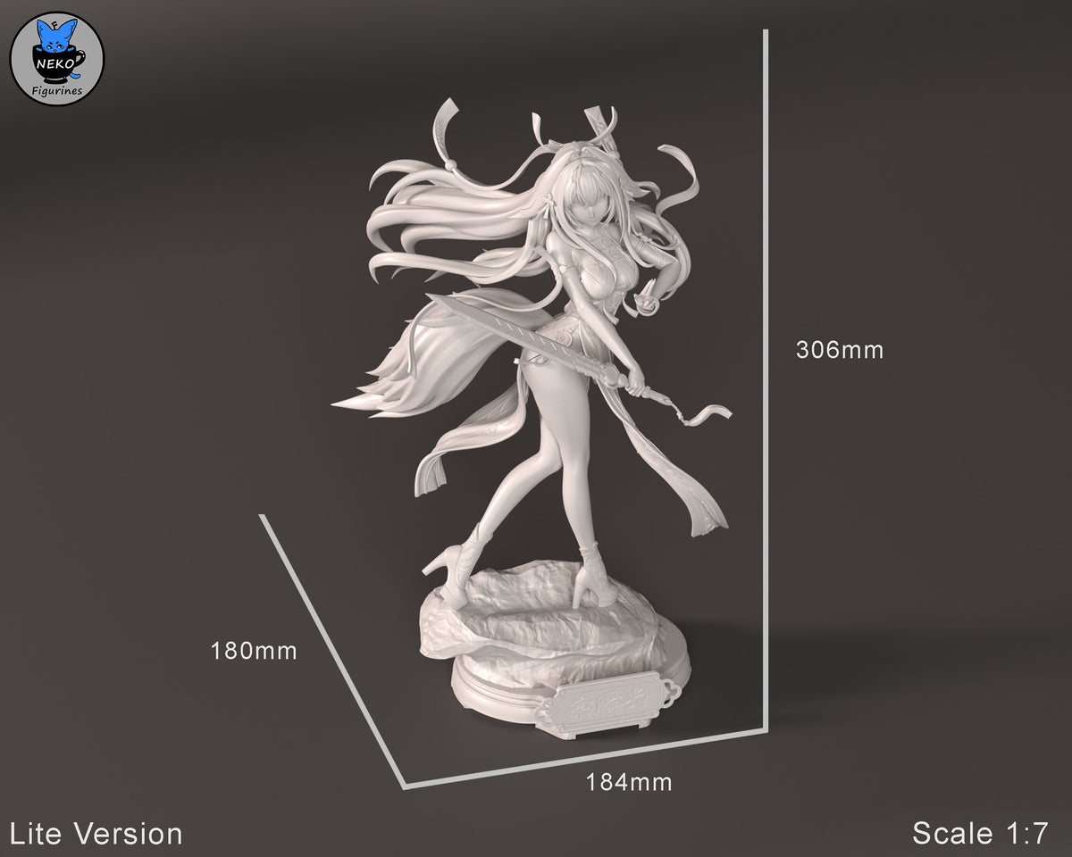 Ye Shunguang resin figure