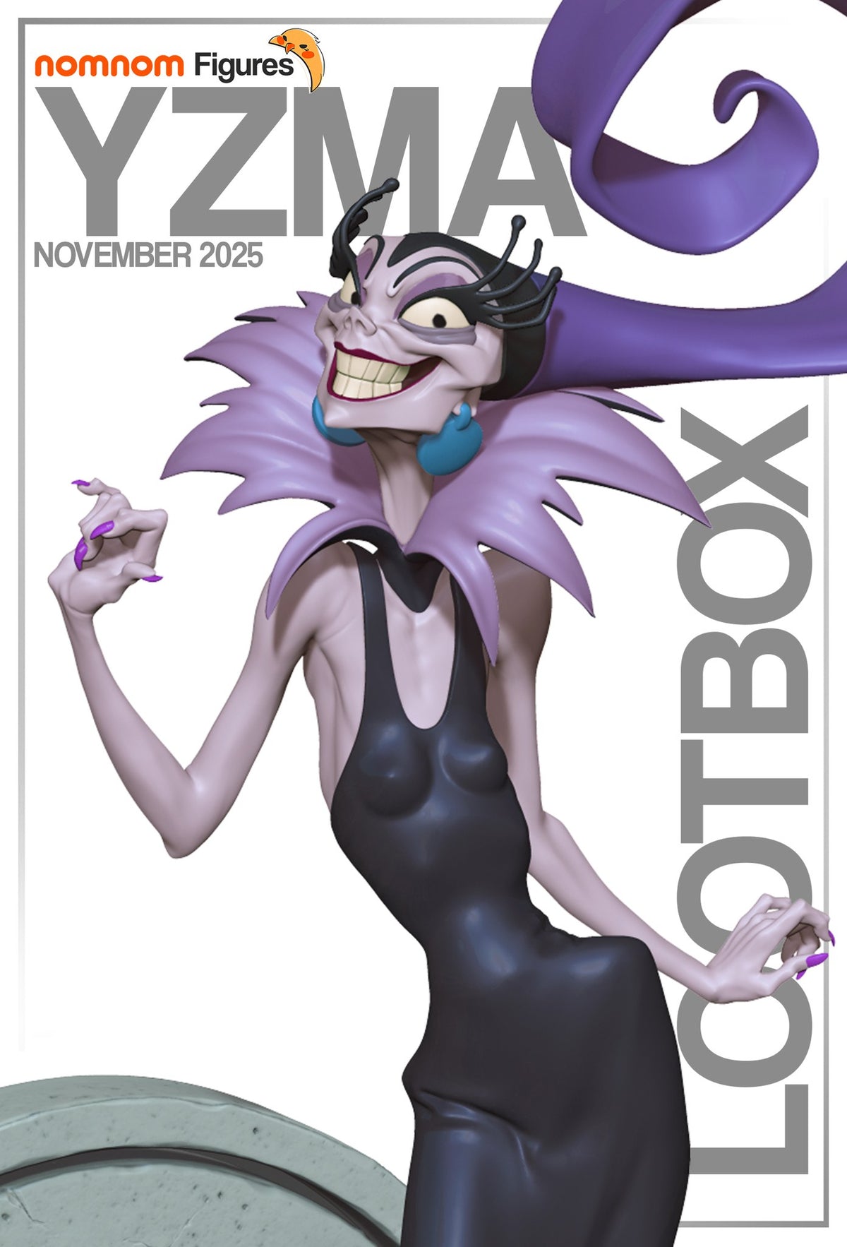 Yzma resin figure