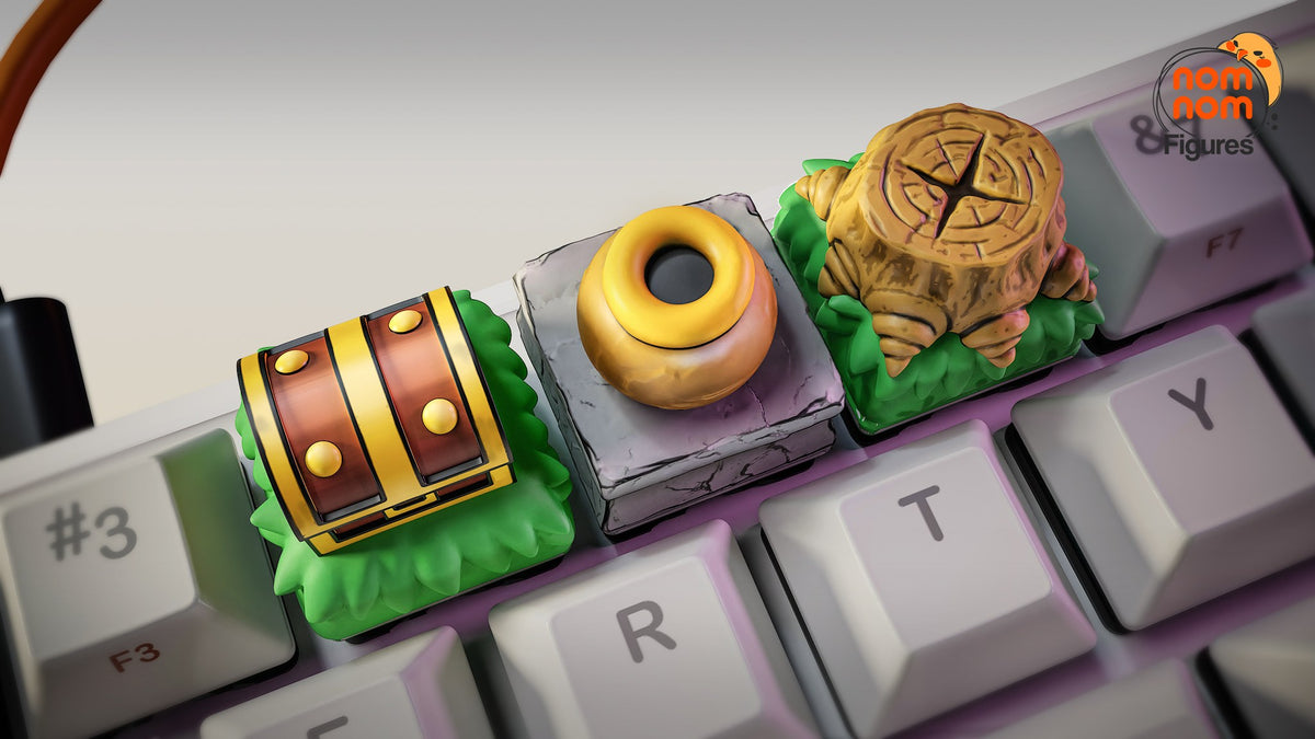 Zelda: A Link to the Past Keycaps resin figure