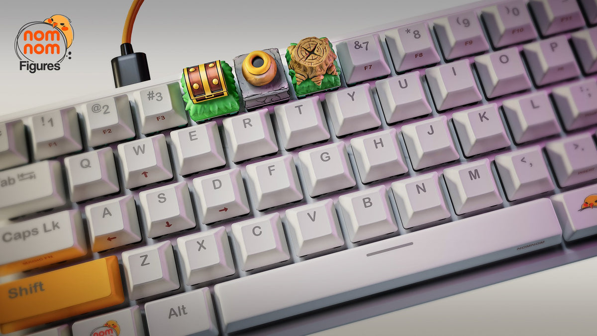 Zelda: A Link to the Past Keycaps resin figure