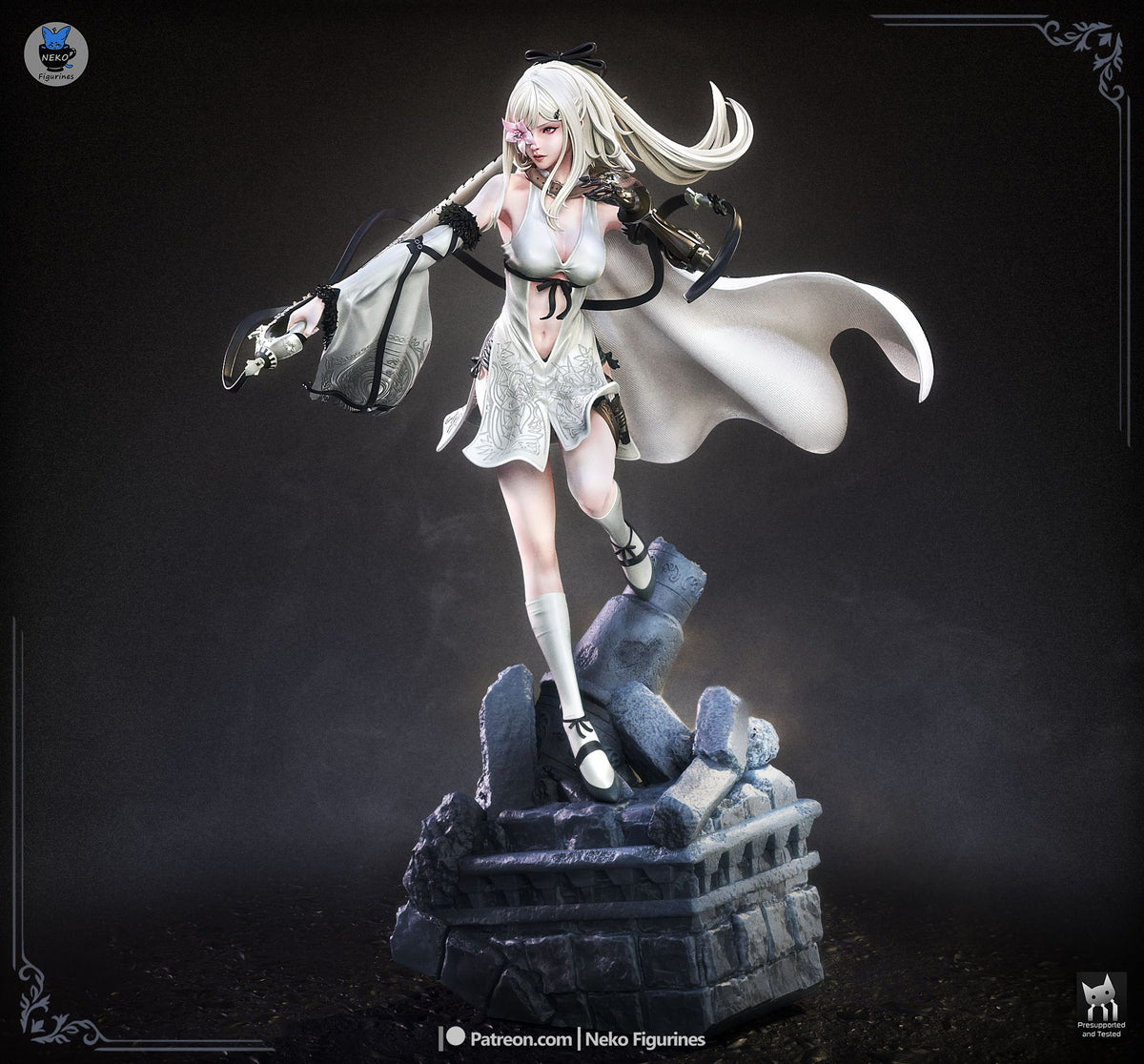 Zero (Drakengard) resin figure