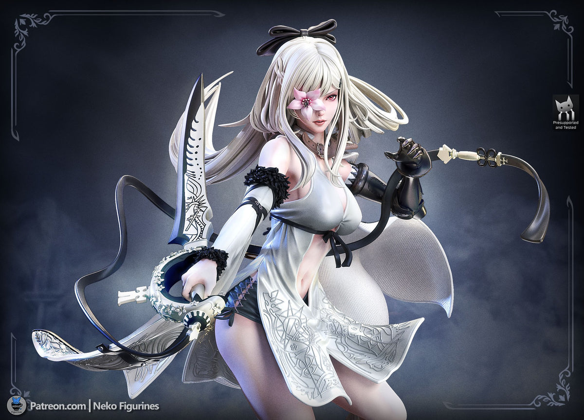 Zero (Drakengard) resin figure
