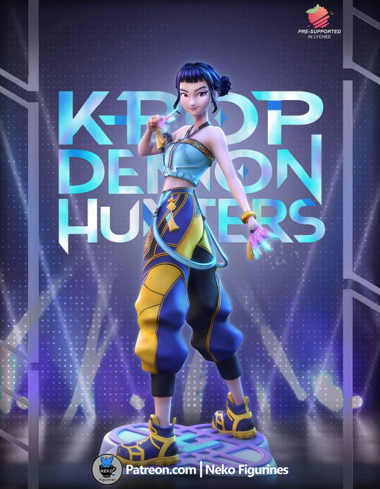 Zoey resin figure