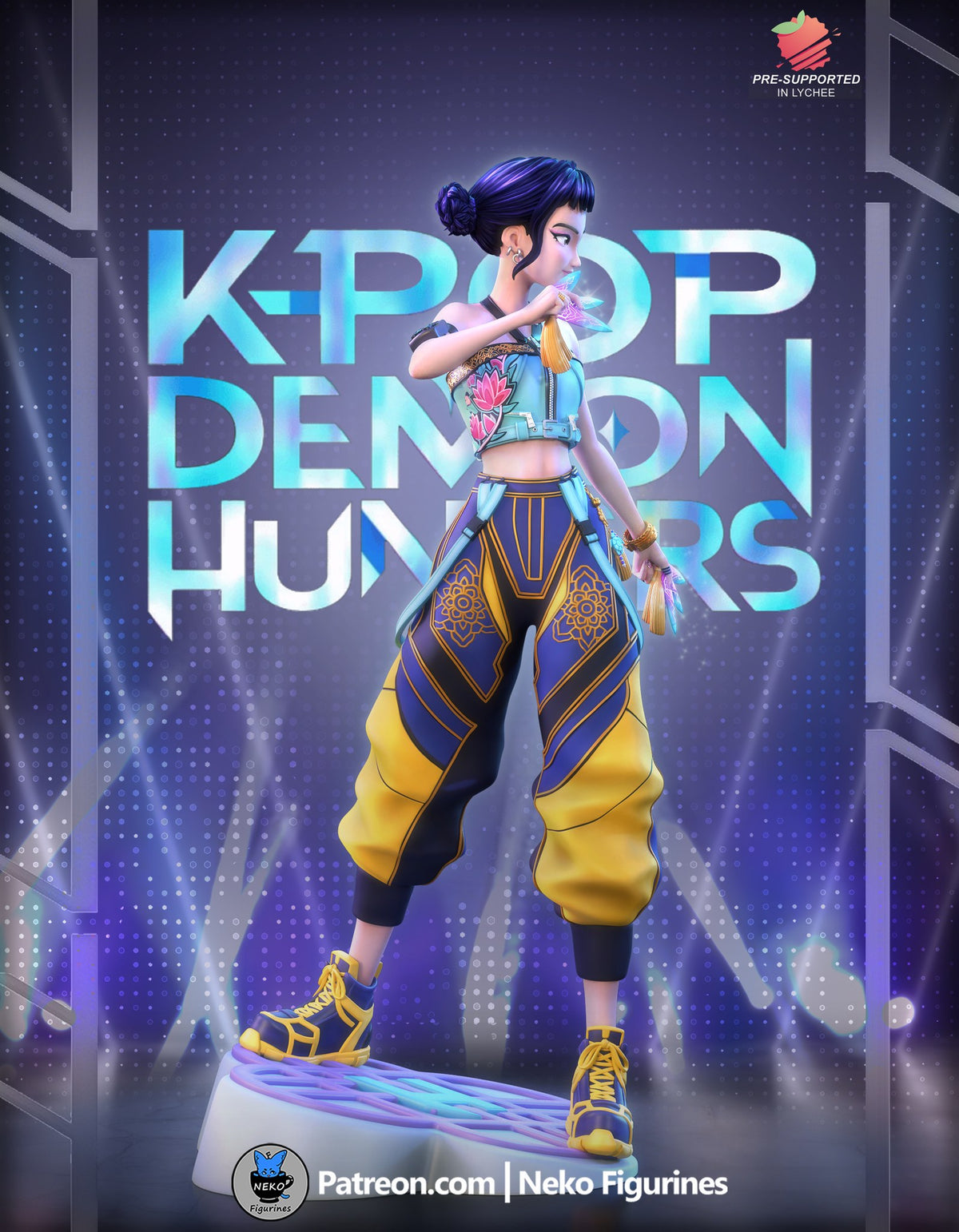 Zoey resin figure