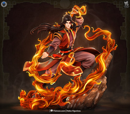 Zuko resin figure