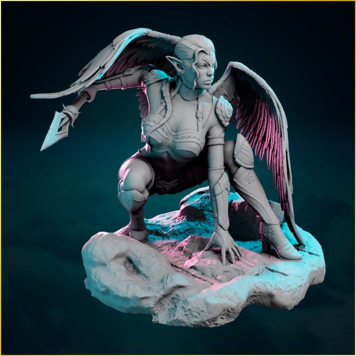 Agoth resin figure