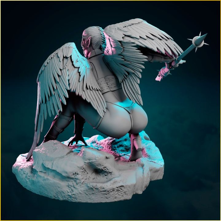 Agoth resin figure