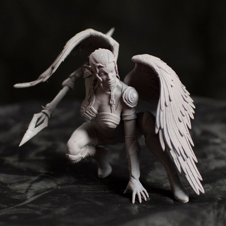 Agoth resin figure