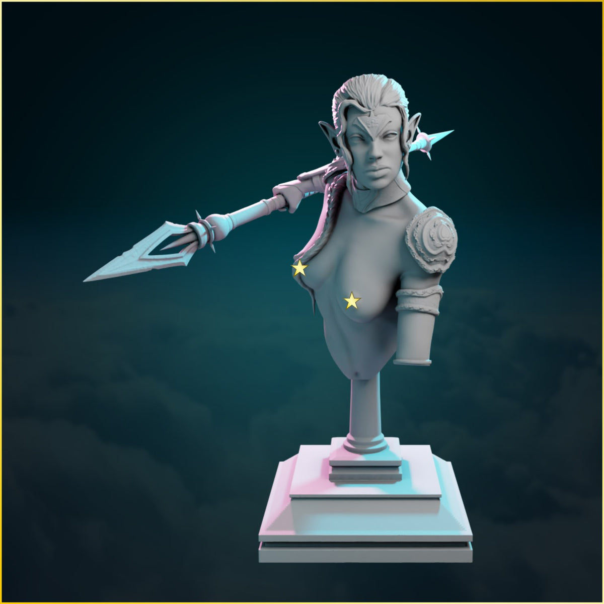 Agoth resin figure