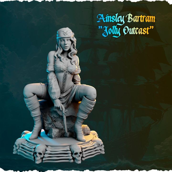 Ainsley Bartram resin figure