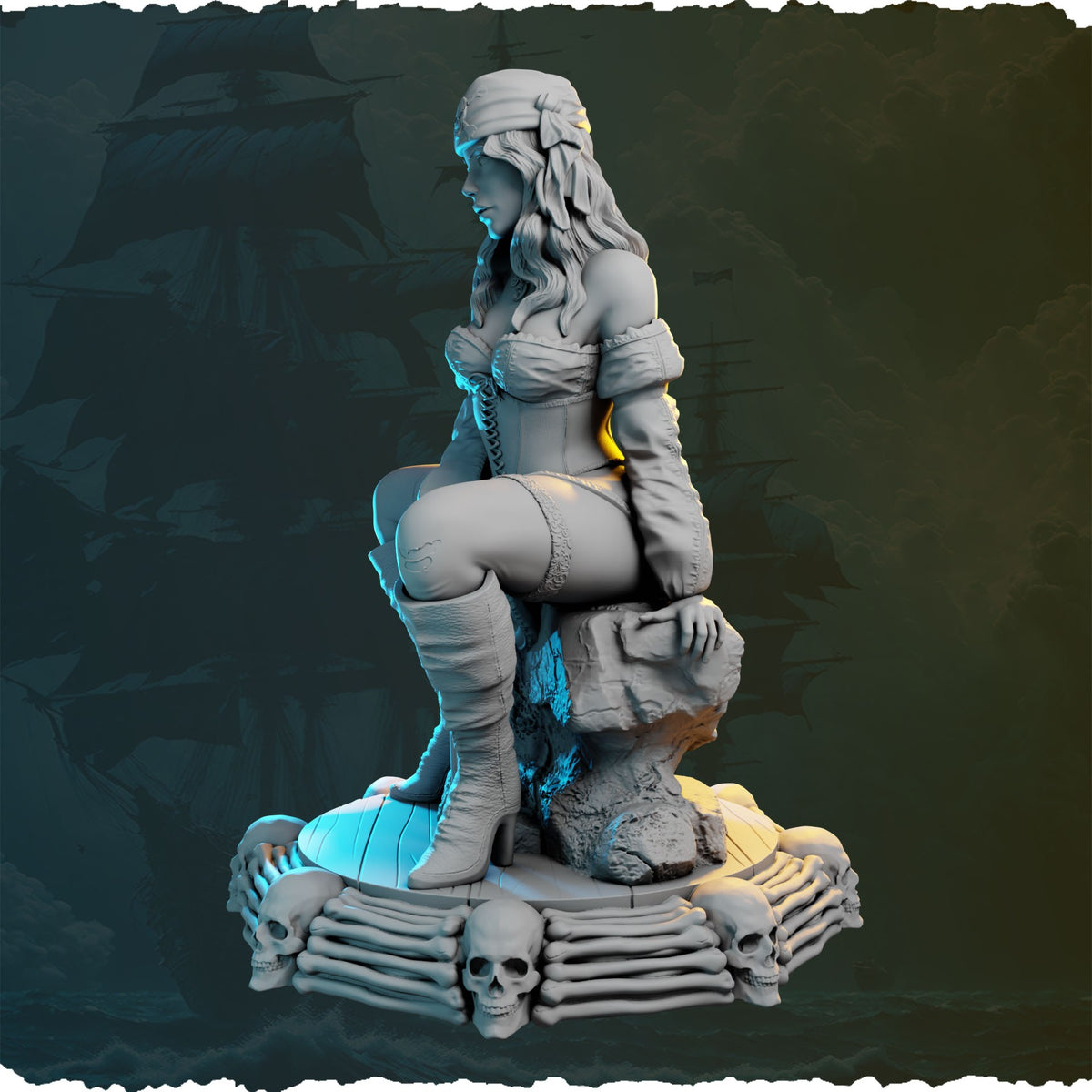 Ainsley Bartram resin figure