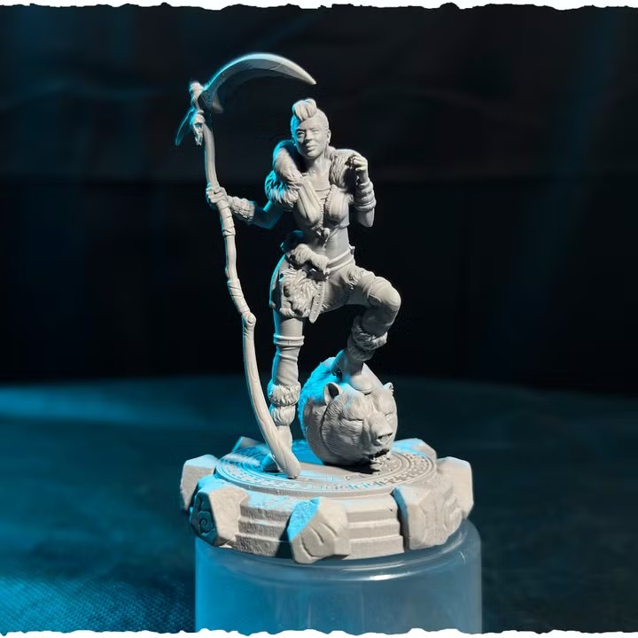 Astrid resin figure