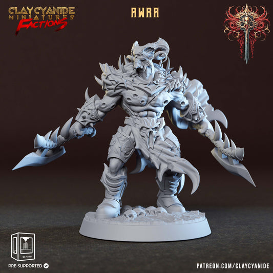 Awra - Clay Cyanide Miniatures resin figure