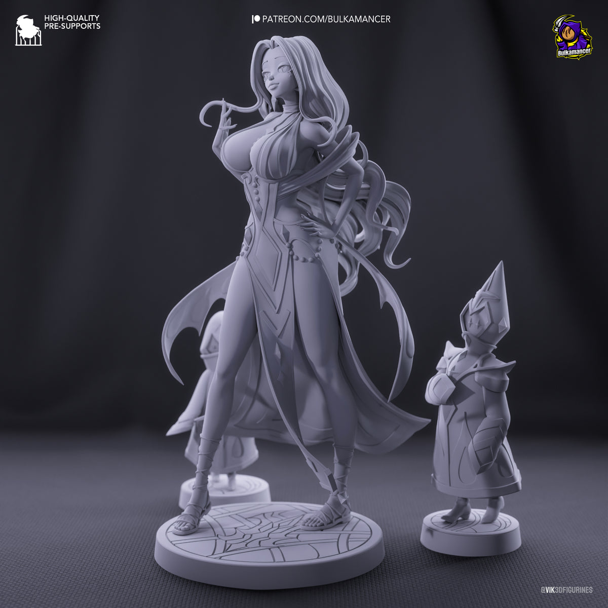 Boobamancer resin figure