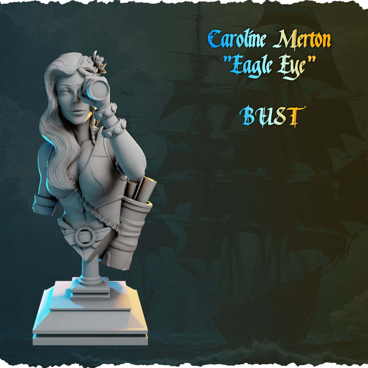 Caroline Merton resin figure