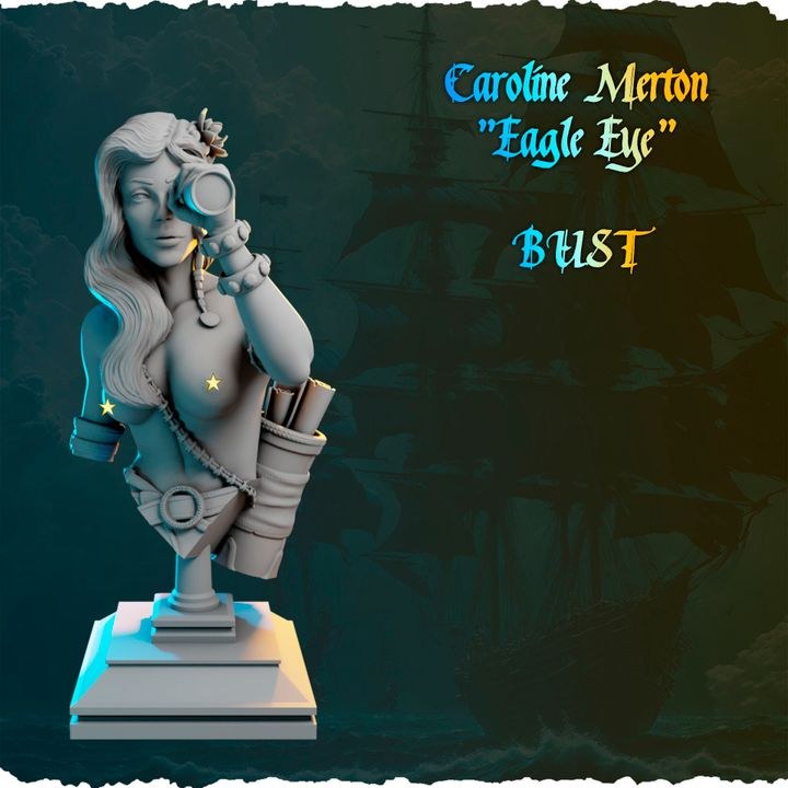 Caroline Merton resin figure